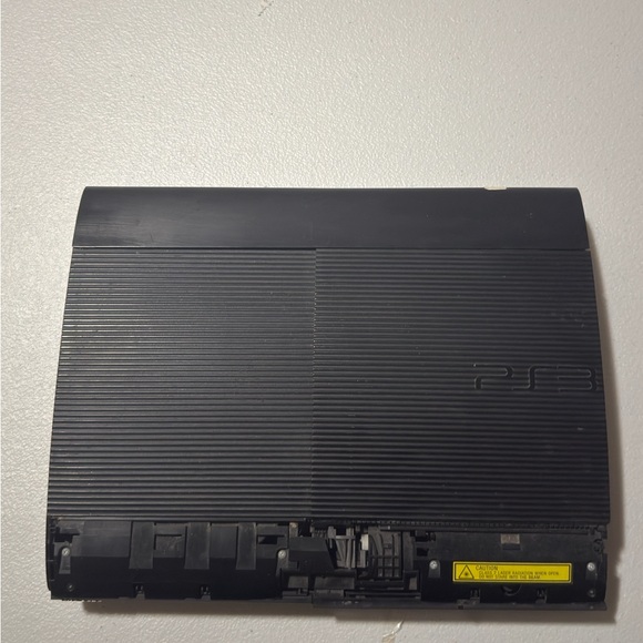 Sony Black PS3 Console Cover still working comes with cables no box - Picture 1 of 4